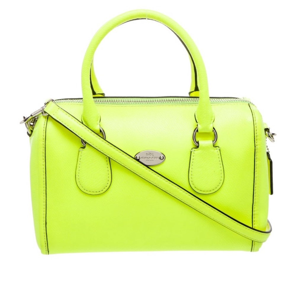 Coach mini Bennett neon Satchel